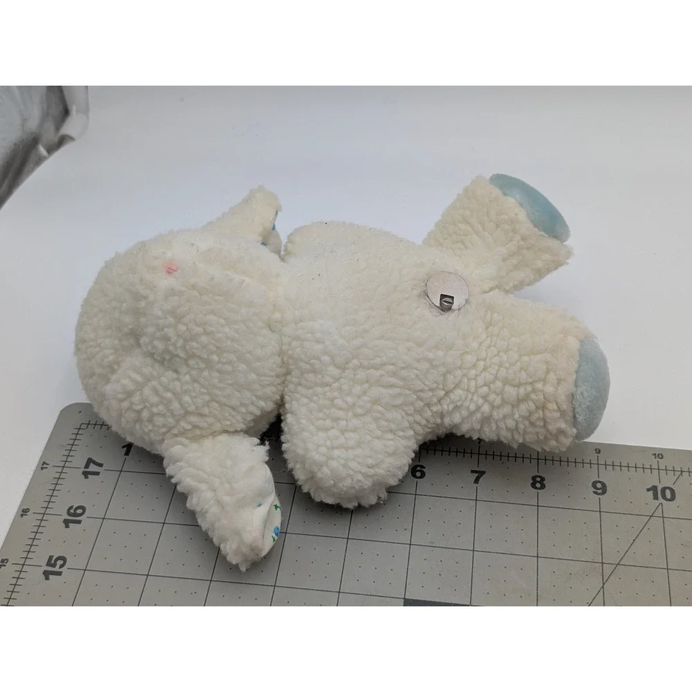 Eden Lamb Sheep Plush Musical‎ Wind Up 9 Inch Sherpa Works Stuffed Animal Toy